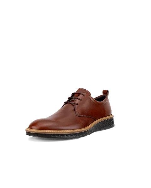 ECCO® ST.1 Hybrid Herren Derbyschuhe aus Leder - Braun - M
