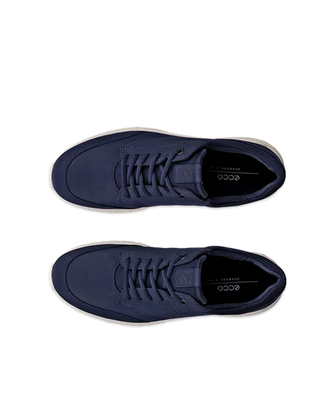 ECCO® Irving Herren Nubuklederschuh - Blau - Top_Left_Pair