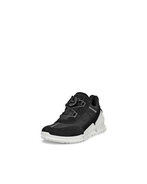 ECCO® Biom K1 gyerek velúr sneaker - FEKETE  - M