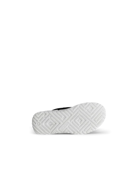ECCO® Biom K1 gyerek velúr sneaker - FEKETE  - S
