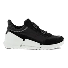 Chłopięce zamszowe sneakersy ECCO® Biom K1 - Czarny - Outside