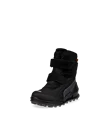Dziecięce zamszowe buty zimowe Gore-Tex ECCO® Biom K2 - Czarny - M