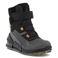 ECCO® Biom K2 Gore-Tex vinterstøvle i nubuck til drenge - Sort - Main