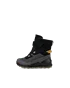 Dziecięce nubukowe buty zimowe Gore-Tex ECCO® Biom K2 - Czarny - O