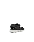 ECCO® BIOM Raft Kinder Sandale mit zwei Riemen - Schwarz - B