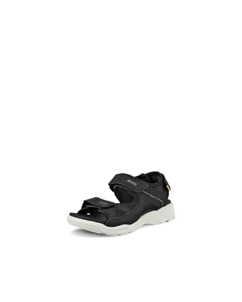 ECCO® BIOM Raft Kinder Sandale mit zwei Riemen - Schwarz - M