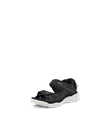 ECCO® BIOM Raft Kinder Sandale mit zwei Riemen - Schwarz - M