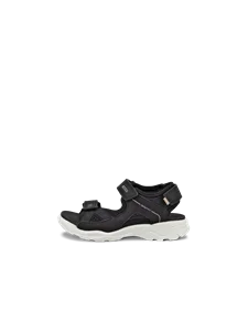 Kids' ECCO® BIOM Raft Two Strap Sandal - Black - O