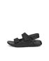 ECCO® Cozmo sandaler i læder med to remme til børn - Sort - O