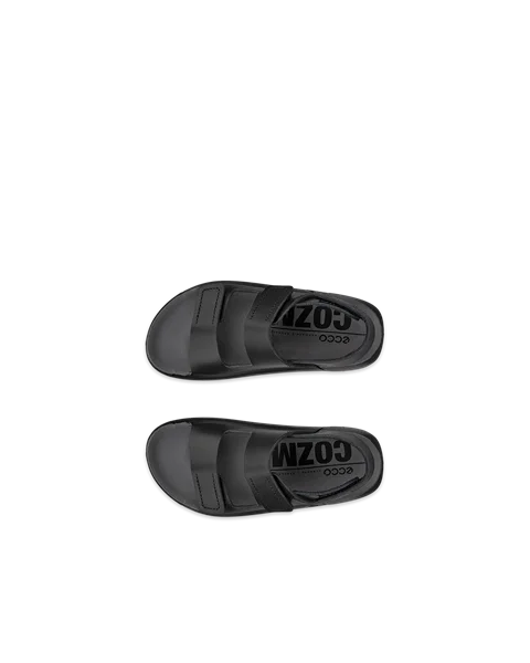 Sandálias duas tiras couro criança ECCO® Cozmo - Preto - Top_Left_Pair