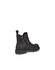 ECCO® Grainer botte Chelsea imperméable en cuir pour enfant - Noir - B