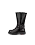 ECCO® Grainer bottes hautes imperméable en cuir pour enfant - Noir - O