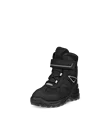 ECCO® Snow Mountain bottes d'hiver imperméable en nubuck  pour enfant - Noir - M