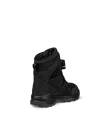 Kids' ECCO® Snow Mountain Nubuck Waterproof Winter Boot - Black - B