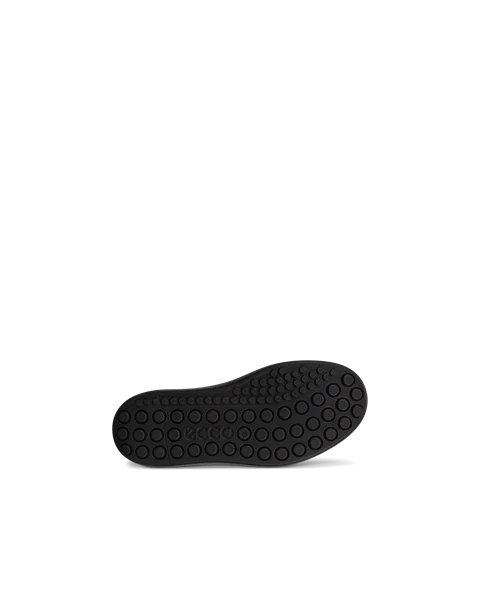 Dziecięce skórzane sneakersy ECCO® Soft 60 - Czarny - S
