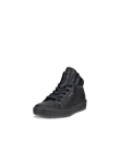 Fantovski usnjeni visoki ležerni čevlji ECCO® Soft 60 - črna - M