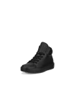 Otroški usnjeni visoki ležerni čevlji ECCO® Soft 60 - črna - M