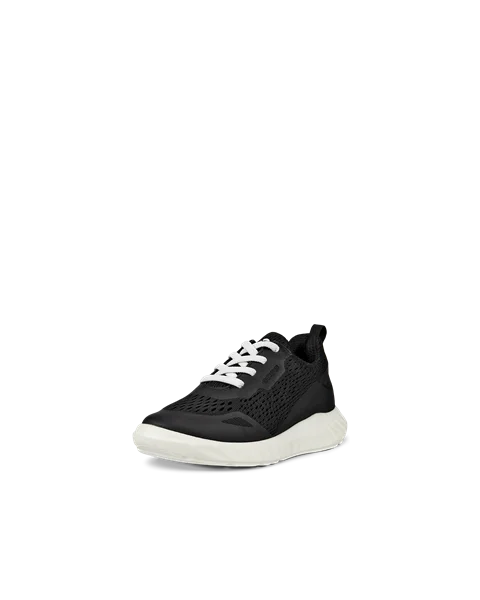ECCO® SP.1 Lite gyerek textil sneaker - FEKETE  - M