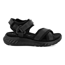 Dziewczęce skórzane sandały ECCO® SP.1 Lite - Czarny - Outside