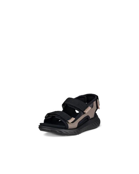 Kids' ECCO® SP.1 Lite Leather Sandal - Black - M