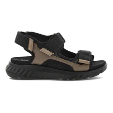Boys' ECCO® SP.1 Lite Leather Sandal - Black - Outside