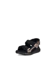 Kids' ECCO® Sp.1 Lite Sandal Leather Sandal - Black - M
