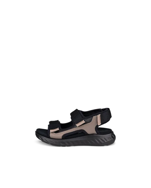 Kids' ECCO® Sp.1 Lite Sandal Leather Sandal - Black - O