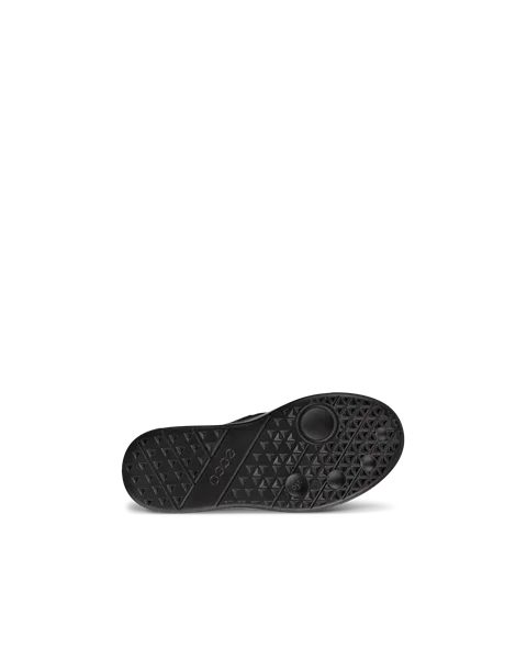 ECCO® Street 1 chaussures sans lacet en cuir pour enfant - Noir - S