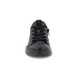 ECCO® Street 1 fiú bőr sneaker - FEKETE  - Front