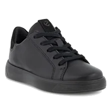 ECCO® Street 1 Jongens leren sneaker - Zwart - Main