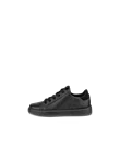 Dziecięce skórzane sneakersy ECCO® Street 1 - Czarny - O