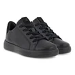 ECCO® Street 1 fiú bőr sneaker - FEKETE  - Pair