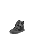 Kids' ECCO® Street Tray Leather Waterproof Shoe - Black - M