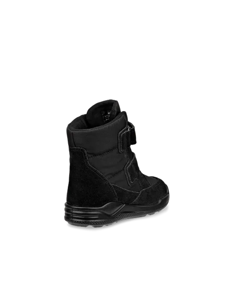 ECCO® Urban Mini barn Gore-Tex halvhøy støvel semsket skinn - Svart - B