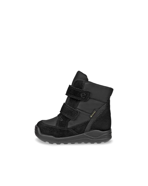 ECCO® Urban Mini mellemhøj Gore-Tex støvle i ruskind til børn - Sort - O