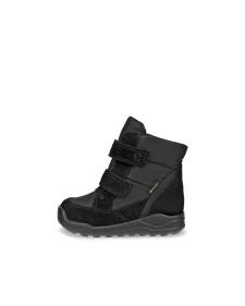 Dziecięce zamszowe buty za kostkę Gore-Tex ECCO® Urban Mini - Czarny - O