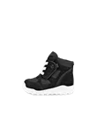Dětská velurová kotníčková obuv ECCO® Urban Mini - Černá - O