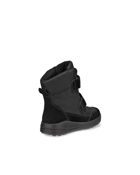 ECCO® Urban Snowboarder barn Gore-Tex vinterstøvel semsket skinn - Svart - B