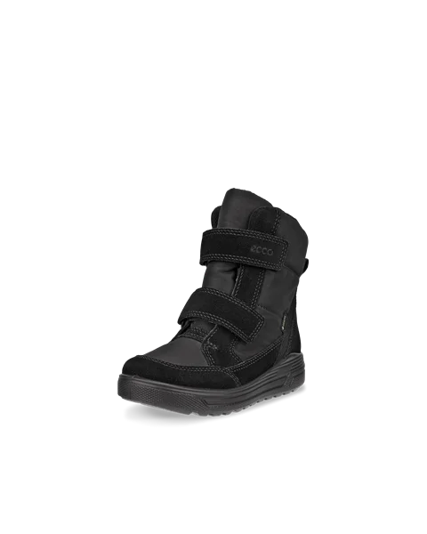 ECCO® Urban Snowboarder barn Gore-Tex vinterstøvel semsket skinn - Svart - M