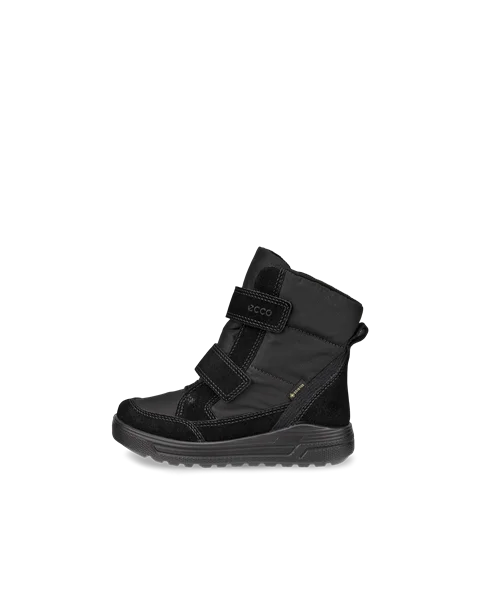 ECCO® Urban Snowboarder barn Gore-Tex vinterstøvel semsket skinn - Svart - O