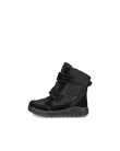 Kids' ECCO® Urban Snowboarder Suede Gore-Tex Winter Boot - Black - O