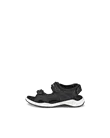 Otroški pohodniški sandal iz nubuka ECCO® X-Trinsic - črna - O