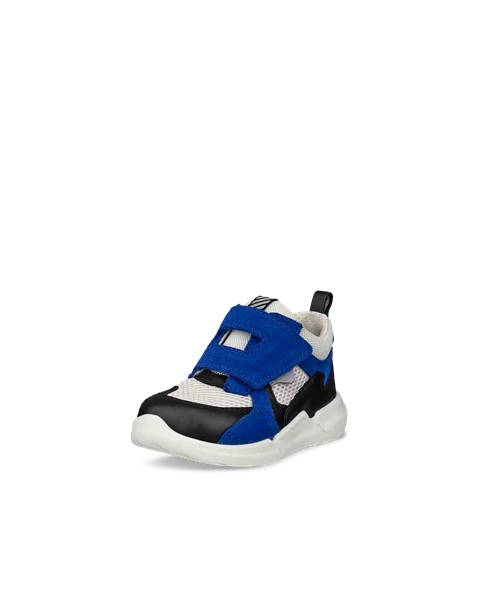 ECCO® BIOM 2.2 Infant baskets de plein air en cuir pour enfant - Bleu - M