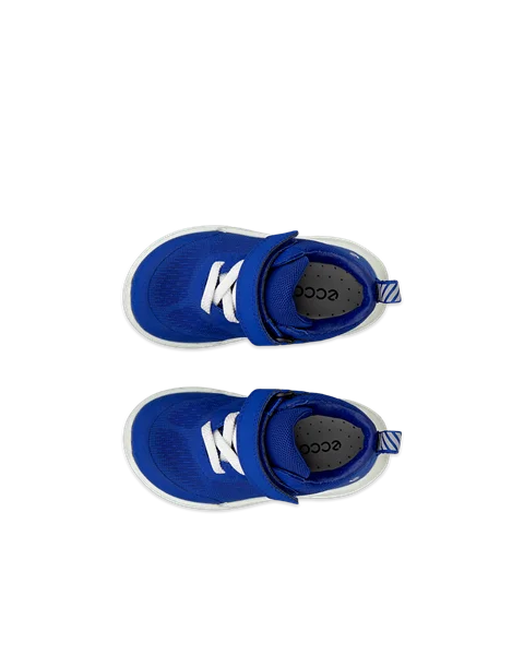 ECCO® BIOM 2.2 Infant outdoor sneaker i tekstil til børn - Blå - Top_Left_Pair