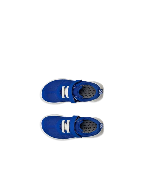 ECCO® BIOM 2.2 Kinder Outdoor-Schuh aus Textil - Blau - Top_Left_Pair