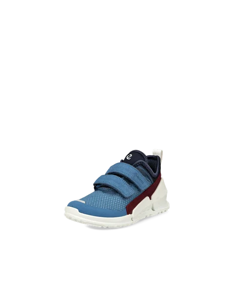 Otroški Gore-Tex ležerni čevlji iz tkanine ECCO® Biom K1 - modra - M