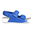 ECCO® Cozmo 60 sandale en cuir deux brides pour enfant - Bleu - Outside