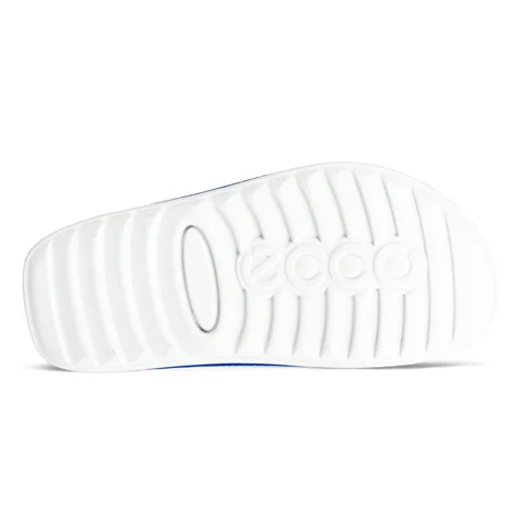 ECCO® Cozmo 60 odinės basutės su dviem dirželiais vaikams - Mėlynas - Sole