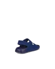 Dětské nubukové páskové sandály ECCO® Cozmo - Modrá - B