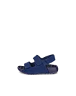 ECCO® Cozmo Kinderen nubuck sandaal met twee bandjes - Blauw - O